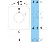 Prze��cznik wa�kowy Apator 4G10-10-PK, IP55, 3-biegunowy, 10 A