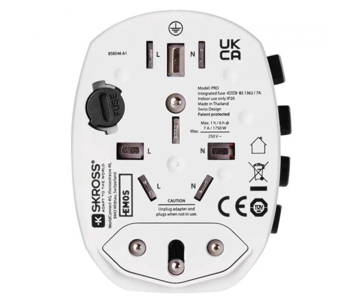 Adapter podrny Skross P0056N do USA, Azji, Afryki