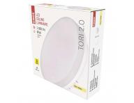 Okrge wpuszczane owietlenie LED Emos Tori ZM4121, IP54, 15 W, ciepa biel