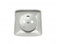 Zapasowa os�ona gniazdka pojedynczego ABB Tango 2CHA196341A8500/6619A-A06357 B, zintegrowane klapki - bia�a