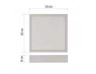 Kwadratowa oprawa LED Emos Nexxo ZM6145, 21 W, neutralna biel