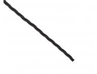 Kabel pleciony 3Gx0,5 Precon, oplecione pojedyncze przewody, czarny