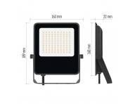 Reflektor LED Emos Visio ZS2543, IP65, 50 W, czarny, neutralna biel.