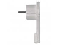 Ktowa wtyczka do przeduacza Emos P0066, IP20 250 V, 16 A - biaa