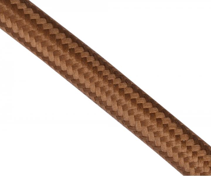 Kabel zaponowy ZYA PVC 1x1,34 Precon, pleciony, brzowy