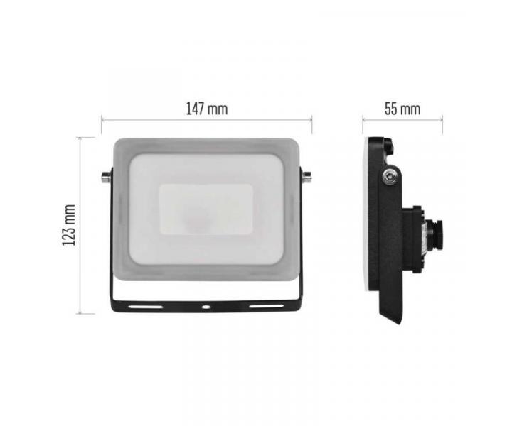 Reflektor LED ILIO, 21W, czarny, neutralna biel Emos ZS2520