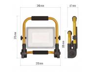 Przenony reflektor LED Emos Ilio ZS3342, IP44, 51 W, neutralna biel